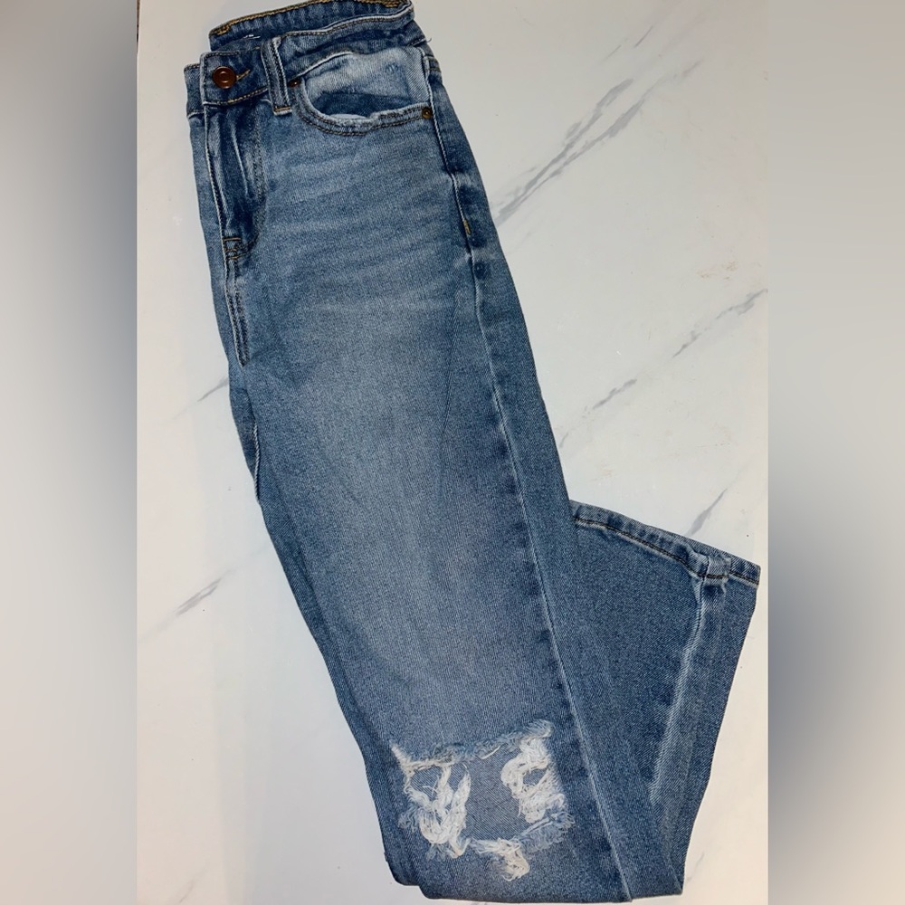 High rise jeans